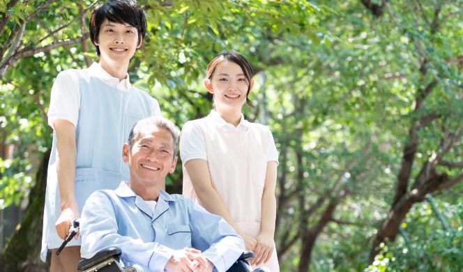 写真:高齢者施設の様子